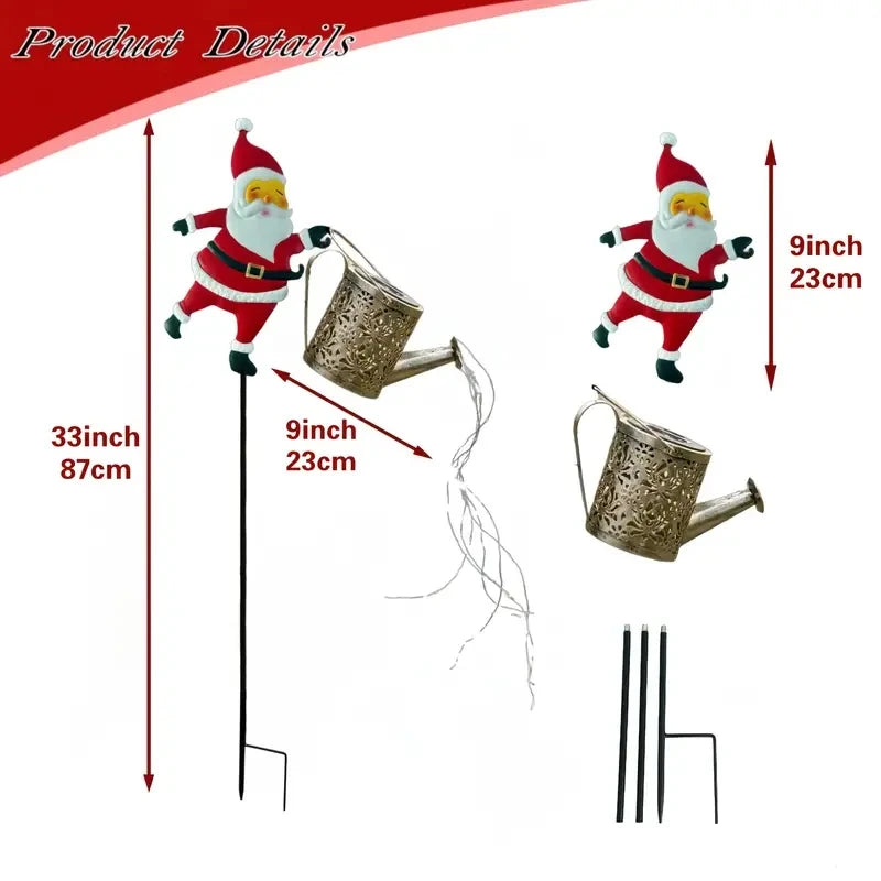 Christmas solar kettle lights