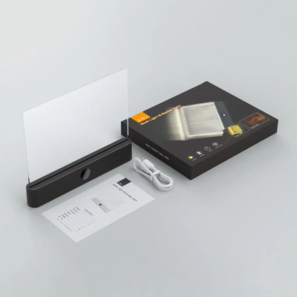 LED Flat Book Reading Light