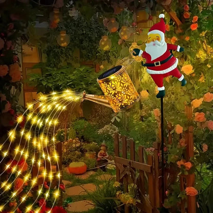 Christmas solar kettle lights
